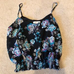 Adjustable spaghetti strap blouse